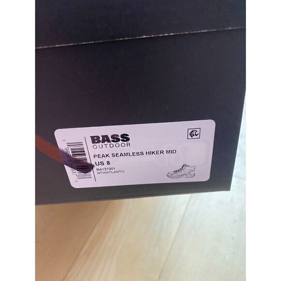 Bass outdoor BNWT "Peak Seamless" hiking boot NEW green - Picture 6 of 10